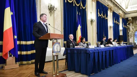 Klaus Iohannis, la bilanţul DNA: Nefericita OUG 13 a fost abrogată. Sabia lui Damocles pare a fi fost, pentru moment, îndepărtată