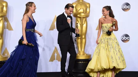 OSCAR 2017. Leonardo DiCaprio, Brie Larson şi Alicia Vikander, printre prezentatorii galei