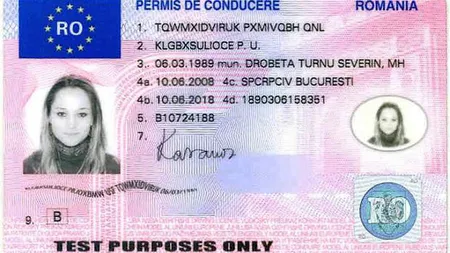 SECRETELE ascunse în permisul de conducere. Toţi le avem, dar NU LE ŞTIM