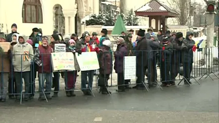 Protestul de la Palatul Cotroceni s-a încheiat. Circulaţia a fost reluată VIDEO UPDATE