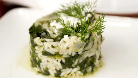 Reţetele Tale de post: Salată de spanac cu orez