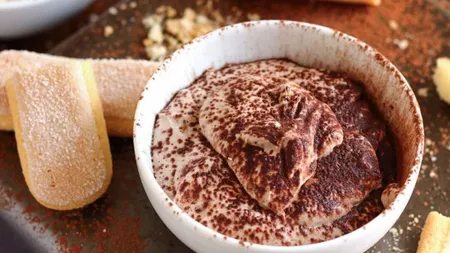 Tiramisu gata în 5 minute