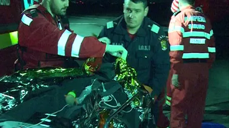 O femeie de 70 de ani, lovită de tren. Bătrâna are un picior amputat şi a fost transportată la spital