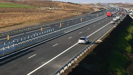 Un tronson de 15 kilometri din autostrada A1 Lugoj- Deva, deschis circulaţiei de luni după-amiază