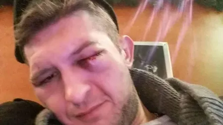Imagini ŞOCANTE: Fotbalist snopit în bătaie. Camerele de supraveghere au surprins TOTUL