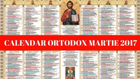 CALENDAR ORTODOX 2017: Odovania praznicului Bunei Vestiri. Ce trebuie să facă toţi creştinii
