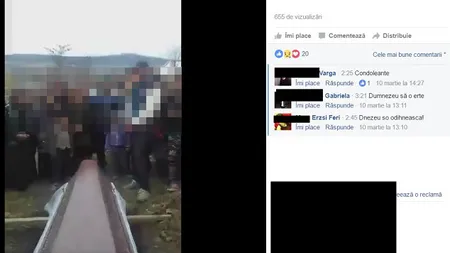 IMAGINI INEDITE. Un preot transmite înmormântările live pe Facebook