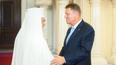 Klaus Iohannis s-a întâlnit cu patriarhul Daniel. Au stabilit data sfinţirii Catedralei Naţionale