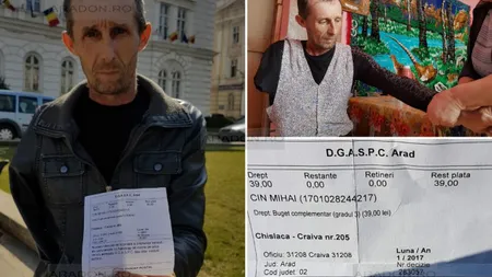 Povestea cutremurătoare a unui bărbat infirm condamnat să trăiască cu doar 39 de lei pe lună