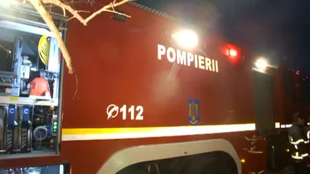 Incendiu puternic într-o locuinţă din Vrancea. Un bărbat a fost găsit carbonizat