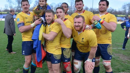 România, desemnată câştigătoarea Campionatului European de Rugby. Iniţial, trofeul i-a fost atribuit Georgiei