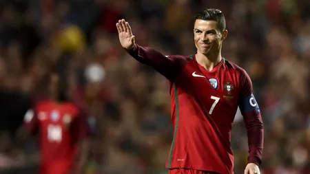 Cristiano Ronaldo conduce topul bogaţilor. Este cel mai bine plătit fotbalist din lume