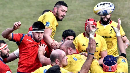Rugby: România - Georgia 8-7, în ultima etapă din REC 2017