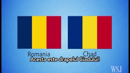 Ciadul se plânge că România i-a copiat steagul