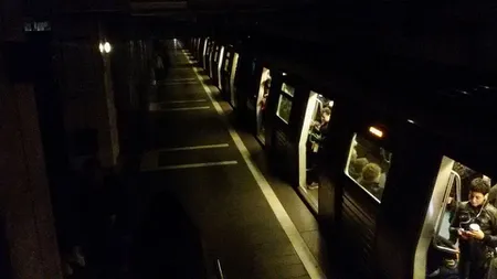 Momente de panică la metrou, în Capitală! Staţia Aviatorilor, rămasă în beznă