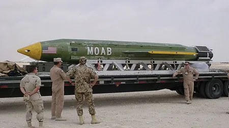 Americanii au lansat MAMA TUTUROR BOMBELOR, în Afganistan. Cum arată colosul de 10 tone VIDEO