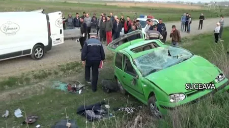 TRAGEDII pe şosele. Trei persoane au murit, mai multe au fost rănite VIDEO