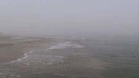 COD GALBEN de ceaţă pe litoral