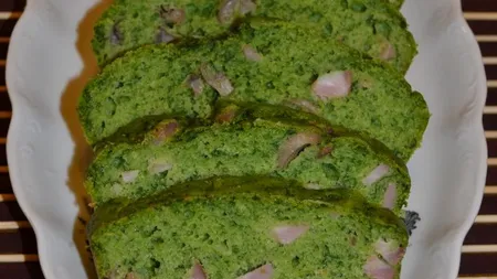 Reţetele Tale: Chec aperitiv cu spanac