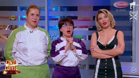 CHEFI LA CUŢITE. Drumul frumos s-a terminat pentru o concurentă. Verzii au mai pierdut un om