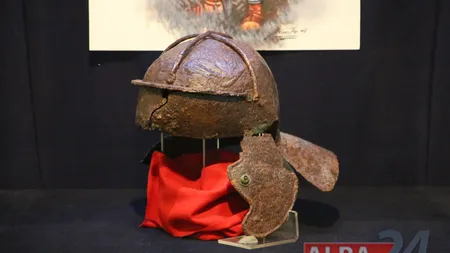 Un coif roman din secolul al II-lea, expus în premieră la Muzeul Naţional al Unirii din Alba Iulia
