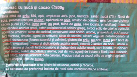 Atenţie la masa de Paşte. Cozonacul şi drobul din hipermarket au zeci de aditivi, vopseaua de ouă are coloranţi cancerigeni