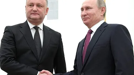 25 de ani de relaţii diplomatice: Dodon şi Putin au făcut schimb de mesaje