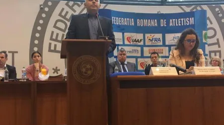 Florin Florea, noul preşedinte al Federației Române de Atletism