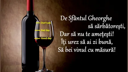 Mesaje de Sfântul Gheorghe 2017. Cele mai frumoase FELICITARI DE SF. GHEORGHE pe care le poţi trimite celor dragi de ziua numelui