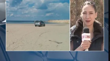 Aproximativ 40.000 de turişti sunt aşteptaţi pe litoral în minivacanţa de 1 mai. Ce amenzi riscă cei care intră cu maşinile pe nisip