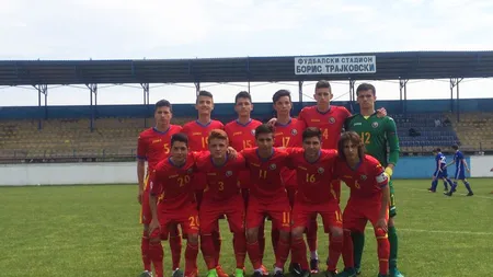 Mai jos nu se poate. Naţionala de fotbal Under 16 a României a fost învinsă de Liechtenstein VIDEO
