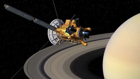Sonda Cassini începe ultimele cinci deplasări pe orbita lui Saturn înainte de finalul misiunii