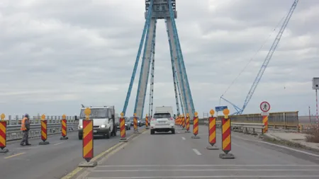 CNAIR: Pe podul vechi Agigea se va circula pe două benzi până la 5 mai