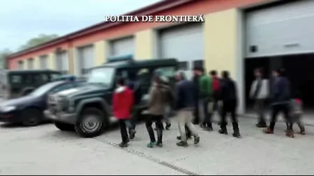 21 de persoane din Libia, Irak, Afganistan şi Pakistan, prinse când încercau să intre ilegal în România VIDEO