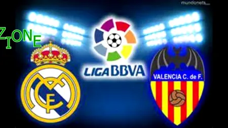 Real Madrid a învins Valencia cu 2-1