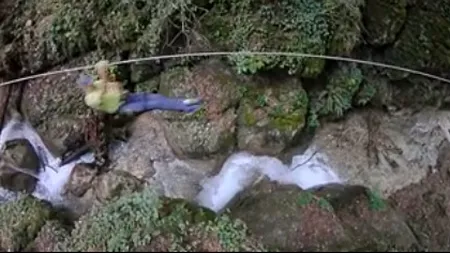 Tiroliana de la Canionul 7 Scări, cea mai lungă din ţară, a fost redeschisă pentru turişti