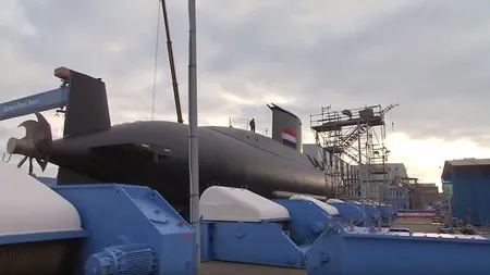 Egiptul a primit din Germania primul submarin militar de înaltă tehnologie