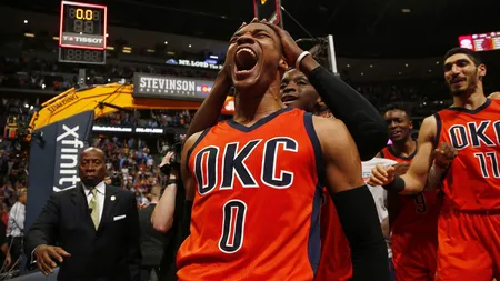 Performanţă istorică în NBA. Russel Westbrook a bătut un record vechi de 55 de ani