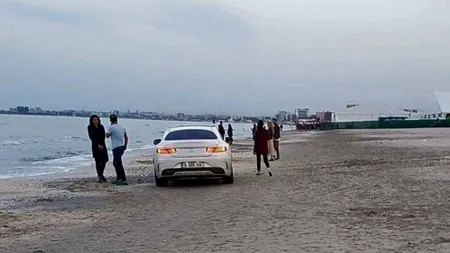 Au intrat cu Mercedesul pe plaja din Mamaia. Marian Godină, reacţie fabuloasă: Ai venit să te distrezi, nu să fii un cocalar