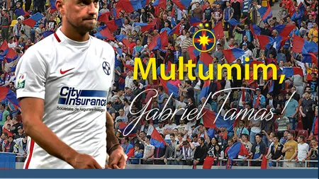 Tamaş, dat afară de la Steaua