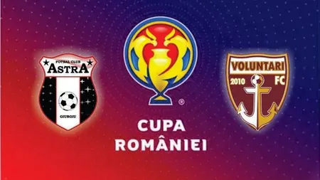 FC VOLUNTARI a câştigat CUPA ROMÂNIEI. 6-4 după penalty-uri în finala cu ASTRA