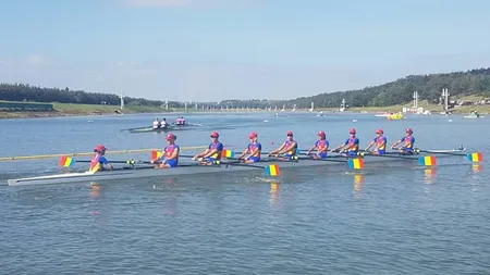 Canotaj: Medalie de aur pentru România, la 8+1 feminin, la Campionatele Europene