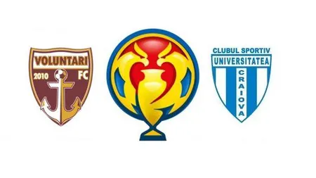 FC VOLUNTARI CSU CRAIOVA 0-0 în CUPA ROMANIEI