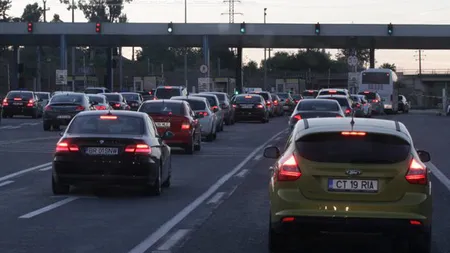 Restricţie de circulaţie pe podul de la Feteşti din cauza unei gropi