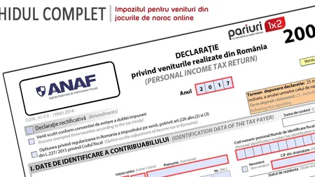 Cum se impozitează câştigurile din pariuri. Ghidul complet este aici