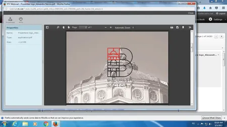 Concursul pentru realizarea unui logo reprezentativ al Bucureştiului are un nou câştigător. Cum arată noua emblemă