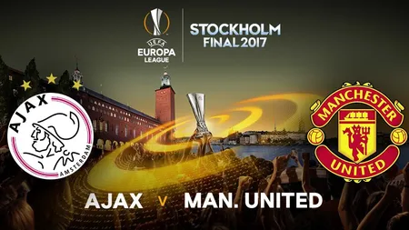 MANCHESTER UNITED AJAX AMSTERDAM 2-0. Liga Europa merge în vitrina 