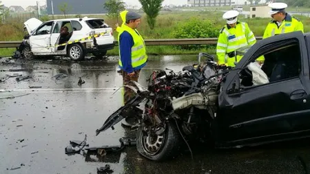 Accident deosebit de grav la Oradea. O tânără de 18 ani a murit, alte trei persoane sunt rănite grav