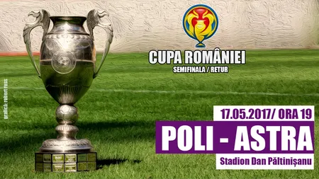 ACS POLI TIMIŞOARA - ASTRA 0-3 şi Marius Şumudică se bate pentru Cupa României