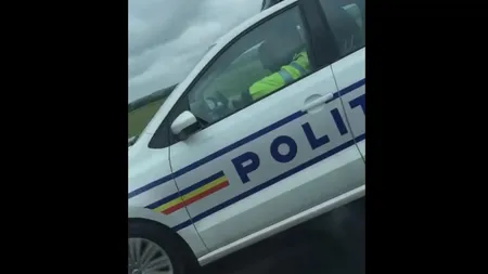 Incident neobişnuit. Supărat că a fost jignit după ce a fost amendat, un şofer a pornit în urmărirea Poliţiei